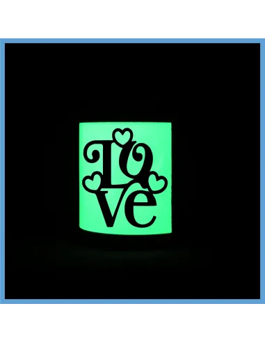 Taza asa e interior amarillo