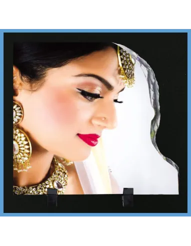 Piedra de Pizarra cuadrada esquina rota