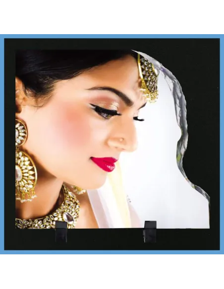 Piedra de Pizarra cuadrada esquina rota