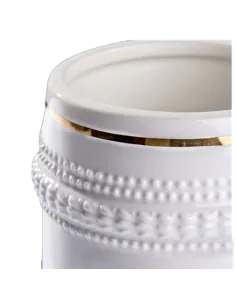 Jarra de Cerveza con aros dorados 2