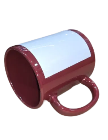 Taza de Color Burdeos