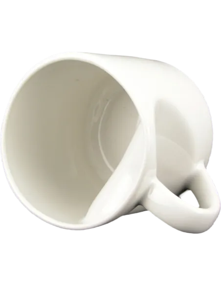 Taza asa e interior amarillo