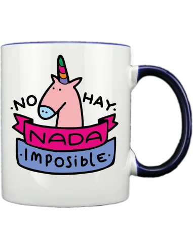 Taza blanca con interior y asa de color personalizada, fotoregalo, regalo personalizado, taza con foto