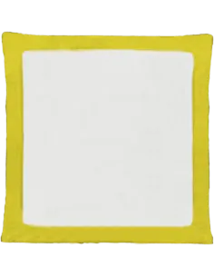 Cojín de peluche Amarillo