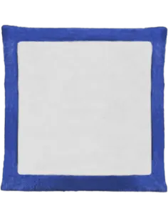 Cojín de peluche Azul