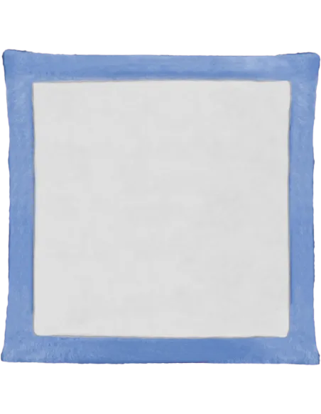 Cojín de peluche Azul Claro