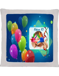 Cojín de peluche Blanco 2