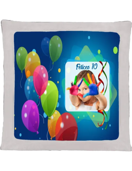 Cojín de peluche Blanco