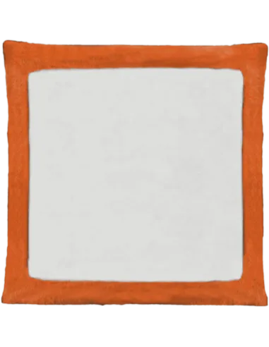 Cojín de peluche Naranja