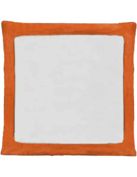 Cojín de peluche Naranja