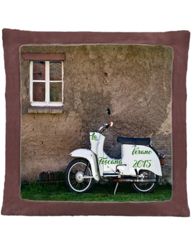 Cojín de peluche Marrón