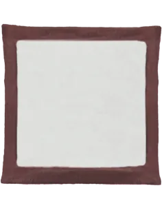 Cojín de peluche Marrón