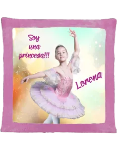 Cojín de peluche Rosa 2